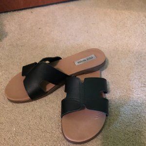 Steve Madden Sandal, Black, Size 10